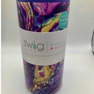 Swig Life Slim Skinny Can Cooler Sleeve for 12oz Tall Skinny Can Beverages